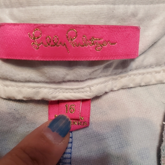 Lilly Pulitzer Women's Buttercup Scalloped Shorts 16 - Picture 5 of 6